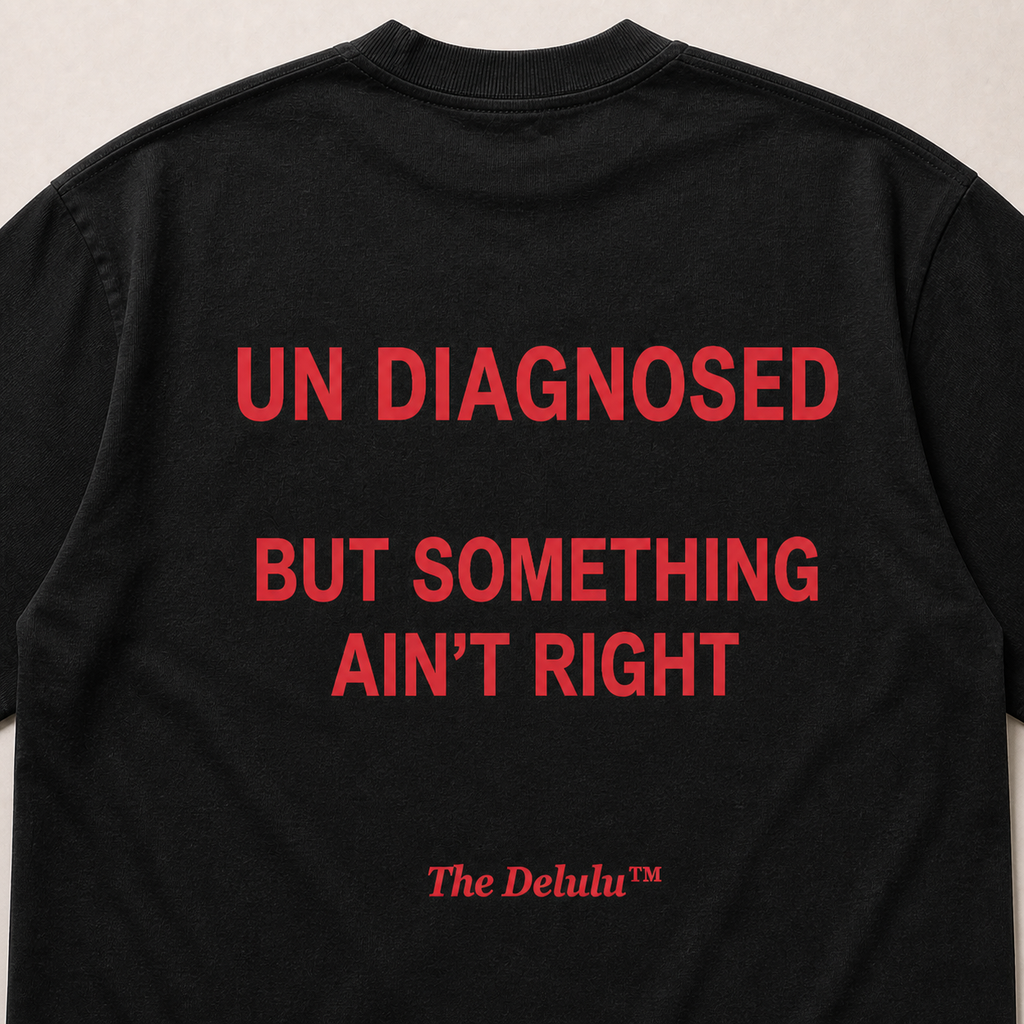 Undiagnosed signal red DTF print detail